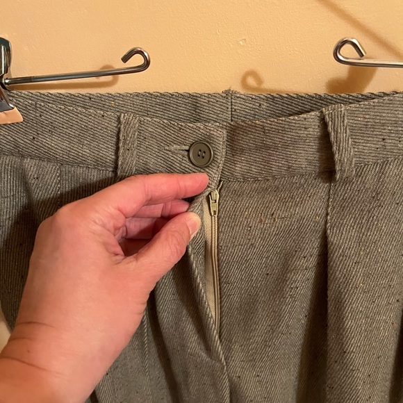 Yves Saint Laurent Encore Vintage Wool Speckled Trousers - Picture 5 of 8